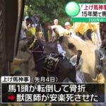 三重県馬を棒で叩きまくり安楽死させる多度大社のクソイベント上げ馬神事の関係者人超が刑事告発される多度大社主体は地元民だから俺達は関係ない