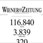 世界で最も古い日刊紙「ウィーン新聞」が320年の歴史に幕…最後の1面に並んだ『重い』数字