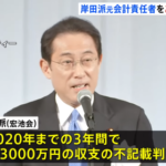 【岸田派の裏金作り】岸田総理　立件された会計責任者のせいにして逃亡「事務的ミスの積み重ねで裏金作っていただけ」