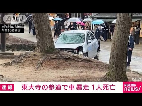 【奈良】７９歳男性　２人を轢き１人殺害「アクセルとブレーキ踏み間違えた」