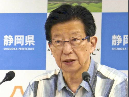 【静岡】川勝平太知事「県庁職員は農家や製造業とは違い、頭脳・知性の高い方達」