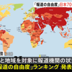 日本のマスゴミが「報道の自由度ランキングの順位が下がった」と大騒ぎしている現実←自分達のせいでしたｗｗｗｗｗｗｗｗｗｗｗ