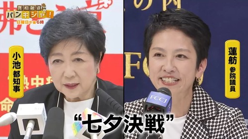 【東京都知事選】蓮舫とか小池百合子とか越えて日本の選挙　ぶっ壊れるｗｗｗｗｗｗｗｗｗｗｗｗｗ