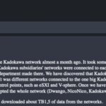 【ニコニコ動画】KADOKAWAとニコニコユーザー　危険な状況に「全てのデータが７月１日に公開されます」