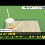 日本マクドナルド、せっかく開発したトイレットペーパーの芯みたいな味がする紙ストローを2年で諦める