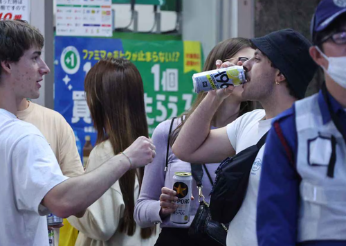 韓国人　渋谷の路上飲酒民の民度の低さにドン引きする