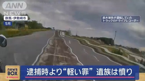 【群馬】飲酒運転のトラックに突っ込まれて２歳児含む３人が殺された事故　血液からアルコールが検出されるも飲酒運転していた事実が無くなる